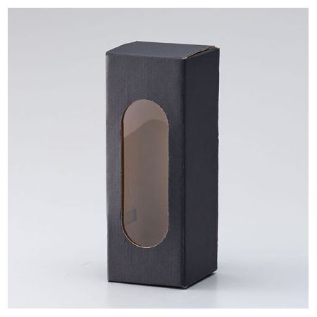 クレイ/cardboard box BLACK/960-501-800【01】 ラッピング用品 梱包資材 ラッピング箱 ギフトボックス クリアケース(ボックス)包装用品 おしゃれ かわいい お供え お正月 クリスマス ブライダル 成人式