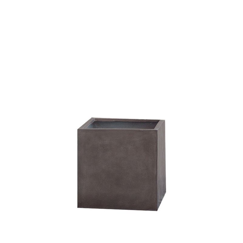【直送】クレイ/TERRA-MENT_Cube 29 DARK GRAY/910-101-811【01】 ガーデニング・園芸用品 植木鉢・フラワーポット グラスファイバー鉢 庭 グッズ 資材 家庭菜園 観葉植物 おしゃれ かわいい イースター ハロウィン