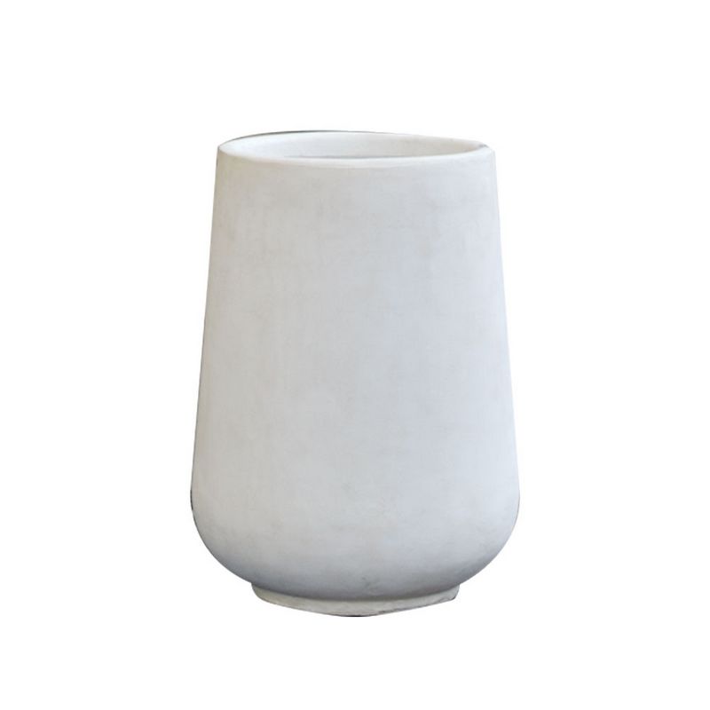 【直送】クレイ/TERRA-MENT_High Drop Round 70 WHITE/910-251-101【01】 ガーデニング・園芸用品 植木鉢・フラワーポット グラスファイバー鉢 庭 グッズ 資材 家庭菜園 観葉植物 おしゃれ かわいい イースター ハロウィン