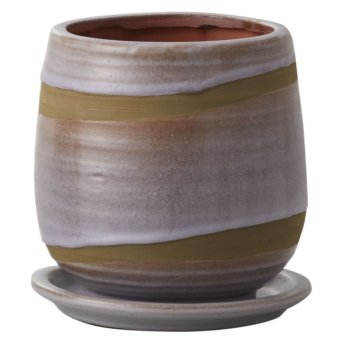 クレイ/Terreno（テレーノ） 20Φ20H　MATT PURPLE/475-634-651【01】[4個] 花器、...