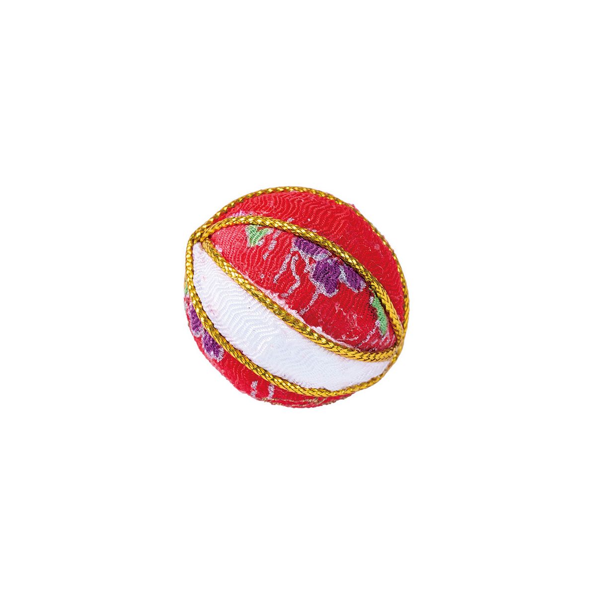 花てまり30 ＃3 レッド レッド 2個/ZE000008-003【01】 花資材・フローリスト道具 デコレーションパーツ・素材 和風素材・パーツフラワーアレンジ ハンドメイド材料 クラフト素材 こどもの日 お月見 お正月 ひな祭り 和風 母の日 雛祭り さくらの日