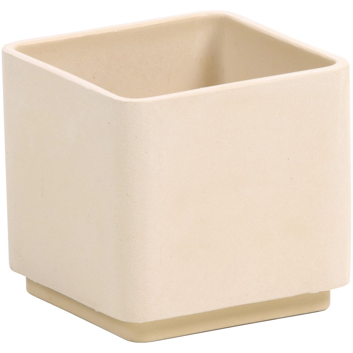【サイズ】W9.5×D9.5×H9cm【ブランド】SG Wonder zoneStonePlasticMaterialSeries リサイクル原料の石材やプラスチックなどの素材の粉末を混合した地球にやさしいサステナブルな素材です。陶器のような質感と、軽量かつ柔軟性のある丈夫な樹脂の特性を併せ持っています。耐候性に優れ、耐酸化性や耐食性があり、水漏れしないため、防水シート等が不要で、防水処理の必要がなく経済的です。リサイクル素材を配合した商品として、「サステナブルーマーク【S】」を付けています。【はなどんやお取り扱い商品について】■はなどんや掲載商品には、在庫品とメーカーお取寄商品がございます。掲載納期をご参考にされて下さい。即日発送の納期が記載されている商品でも、当店在庫が欠品となった場合には、お取り寄せにてご手配を進めさせていただきます。※コンビニ支払い・銀行振込等、前払い決済でのご注文については即日発送の対象外となります。■他店舗でも販売をしているため、また、メーカーの実在庫欠品等によりご注文後にご用意ができなくなる場合がございます。その場合にはメールにてご案内をさせて頂きます。■分納は承っておりません。一番遅い納期の商品に合わせて発送となります。/【VAR：26587】date20231129/花器、リース 花器・花瓶 プラスチック・アクリル花器フラワーべース 資材 可愛い おしゃれ 夏 秋 冬 お供え お月見 お正月 イースター クリスマス ハロウィン 和風 母の日/【SG Wonder zone】