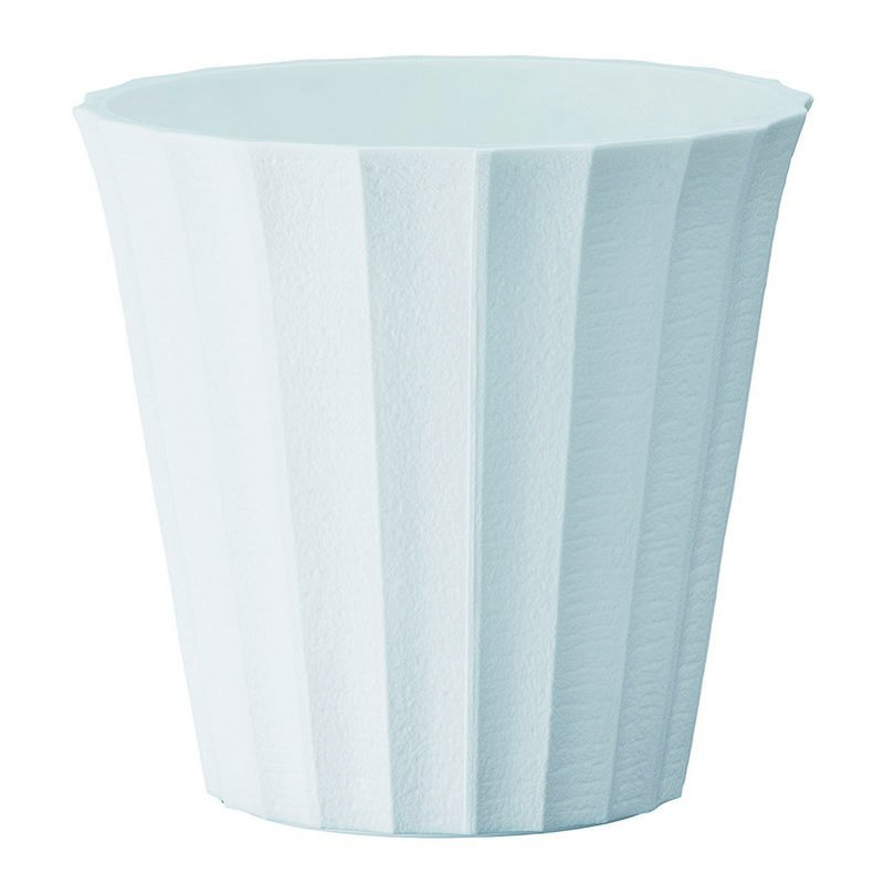 フラワーベース/Piega ピエーガ5．5号丸型 ホワイト/8546 花器、リース 花器・花瓶 プラスチック・アクリル花器フラワーべース 資材 可愛い おしゃれ 夏 秋 冬 お供え お月見 お正月 イースター クリスマス ハロウィン 和風