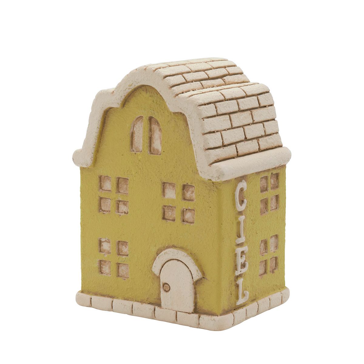 《10％OFFセール》CARNAC/プチジャルダンオブジェC-YE イエロー/CP2644YE【01】 ガーデニング・園芸用品 ガーデニング雑貨・オーナメント ミニチュア 庭 グッズ 装飾 インテリア おしゃれ かわいい 小物 お月見 イースター ハロウィン