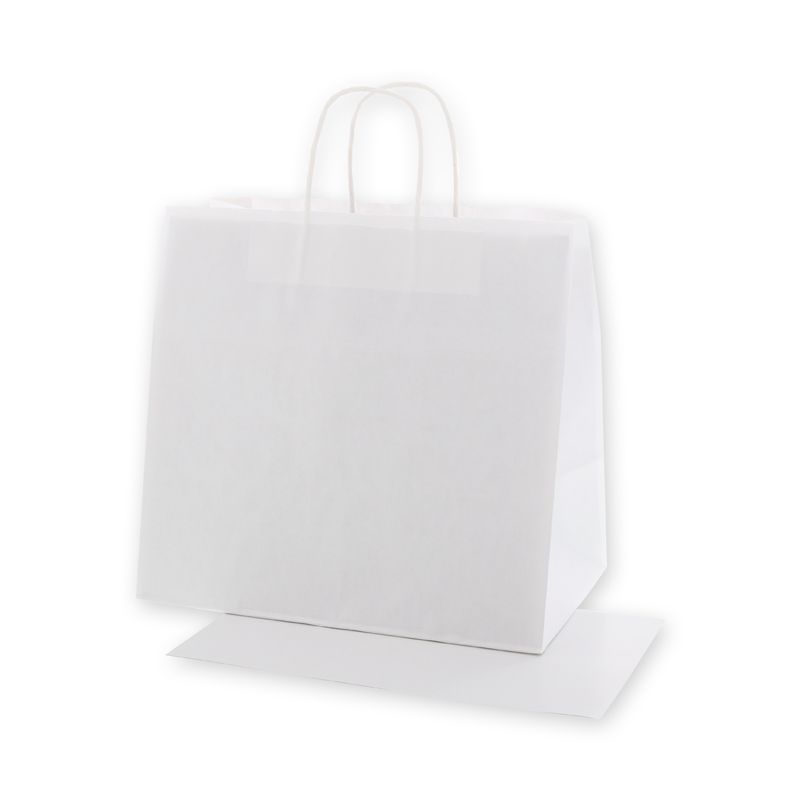 HEIKO/25チャームバッグ 34−1（底入） 晒白無地 25枚入り/003269915【07】 ラッピング用品 、梱包資材 ラッピング袋・プレゼント袋 手提げ紙袋包装用品 おしゃれ かわいい お正月 母の日 バラの日