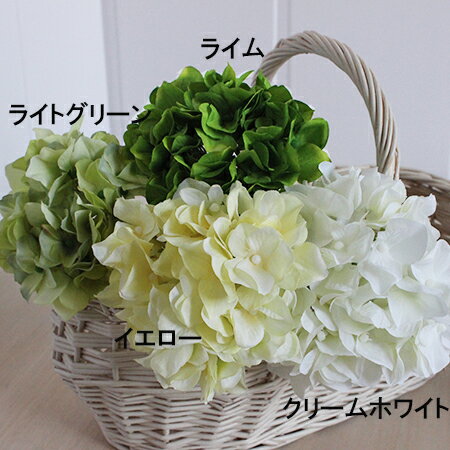 【レビューを書いてポイント2倍!】【造花】東京堂/アリスハイドレンジアクリームホワイト/FM015048-001【T】【造花アートフラワーアジサイ紫陽花】