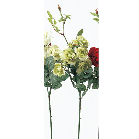 【造花】アスカ/ローズピック×7 セロリ/A-36112-51【01】【取寄】 造花（アーティフィシャルフラワー） 造花 花材「は行」 バラ