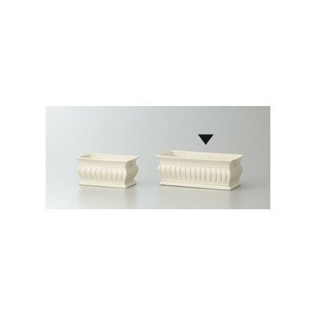 クレイ/CLASSIC VASE　IVORY/122-928-310【01】 花器、リース 花器・花瓶 陶器花器