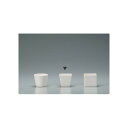 クレイ/カラーベーススクエアS WHITE/144-772-100【01】 花器、リース 花器・花瓶 陶器花器