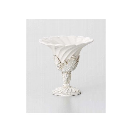 クレイ/HERITAGE　WHITE/150-340-170【01】【取寄】 花器、リース 花器・花瓶 陶器花器