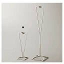 クレイ/DELTA STAND 10.5L10.5W32H SILVER/560-040-700【01】 花器、リース フラワースタンド ブーケスタンド