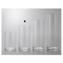 クレイ/GLASS straight-R 19φ40H/778-024-000【01】 花器、リース 花器・花瓶 ガラス花器