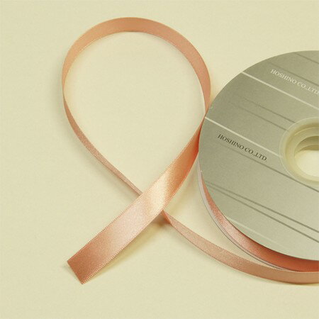 HOSHINO/ラスターサテン（15巾）　No.3（ピンク）　　15x45/322003【07】 リボン サテンリボン プレーンサテンリボン