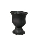 NINDEL/シンプルスタンドベース ワイド ブラック/SS190-BK【01】 花器、リース 花器・花瓶 陶器花器