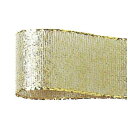 青山リボン/ゴールデンメタリック 20X25 #004/4049-4【01】 リボン メタリックリボン プレーンメタリックリボン