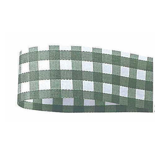 青山リボン/ギンガムチェック　22X46 #028/6739-28【01】 リボン パターンリボン チェック柄パターンリ..