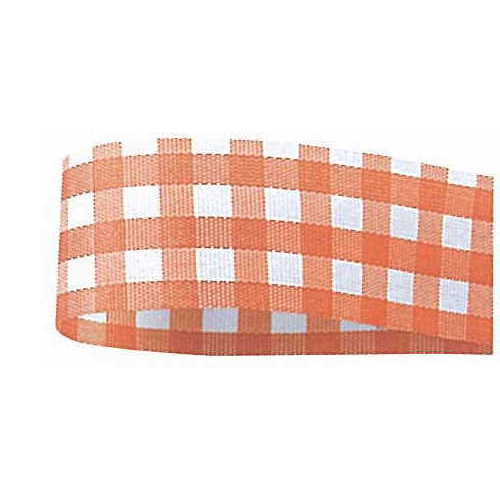 青山リボン/ギンガムチェック　22X46 #043/6739-43【01】 リボン パターンリボン チェック柄パターンリ..