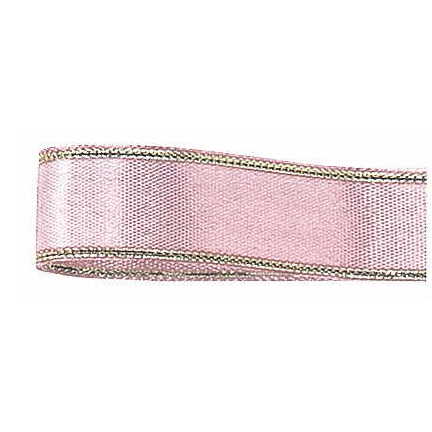 青山リボン/エルプラザ　18X30 #014[両面]/7788-14【01】 リボン サテンリボン ゴールドエッジサテンリボン