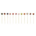 松村工芸/和紙ボールピック L 12シュアソート/25-1402-0【01】 花資材・フローリスト道具 フラワーピック 和風ピック