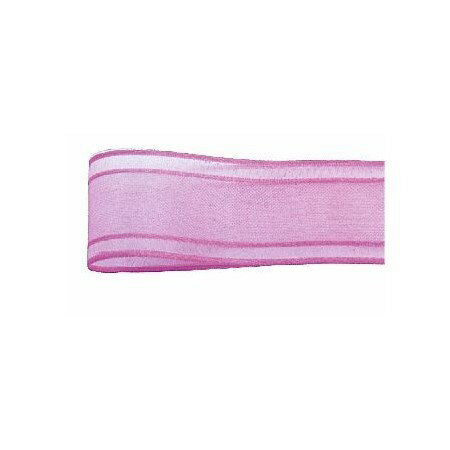 青山リボン/ルーズエッジオーガンジー　38X18 #026/1459-26【01】 リボン オーガンジーリボン デザイン..