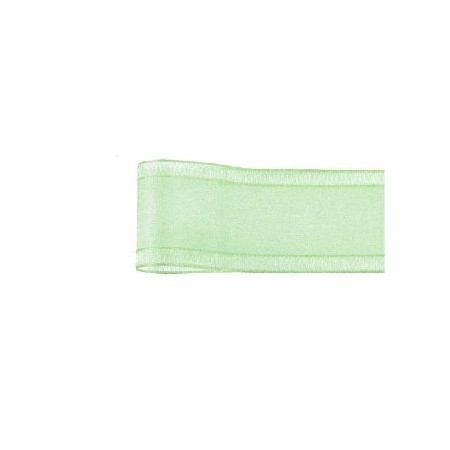 青山リボン/ルーズエッジオーガンジー　38X18 #076/1459-76【01】 リボン オーガンジーリボン デザイン..