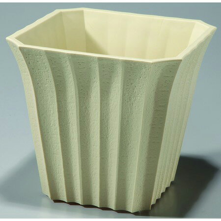 フラワーベース/ピエーガ5号（角型）　ベージュ/178-68419-0【07】[10個] 花器、リース 花器・花瓶 プ..