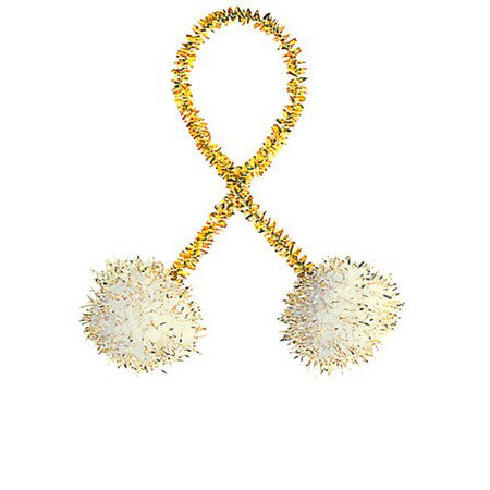 東京リボン/ラメポンポン・メタ（S）20本入　44　ゴールト/36-80022-44【01】 ラッピング用品 、梱包資..