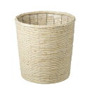 大橋新治商店/マイスプランターK10ホワイト/29-560【01】 花器、リース 花かご・フラワーバスケット ウォーターヒヤシンス・メイズバスケット