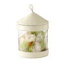 大橋新治商店/フエイクレザープチハウスラウンドIV/51-811【01】 花器、リース 花器・花瓶 フェイクレザー花器