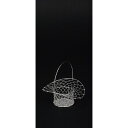 大橋新治商店/プラチナワイヤーハットサークルM/30-062【01】 花器、リース 花かご・フラワーバスケット ワイヤーバスケット