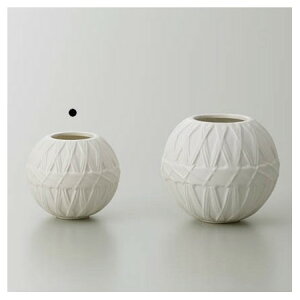 即日 クレイ/temari　MATT WHITE/326-611-101花器、リース 花器・花瓶 陶器花器 手作り 材料