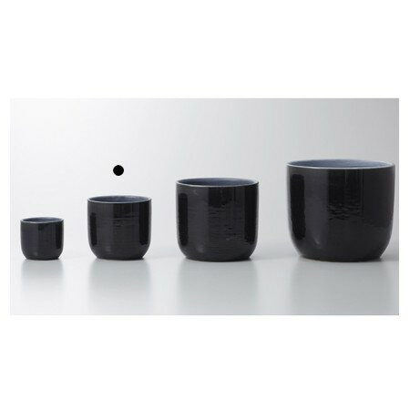 クレイ/verite　BLACK/170-845-800 花器、リース 花器・花瓶 陶器花器