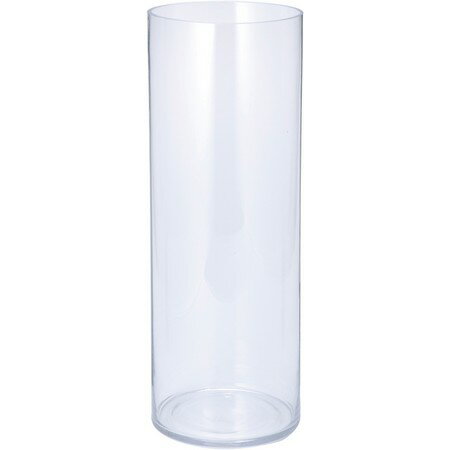 YDM/H50cmガラスベースシリンダー/RGB-362 花器、リース 花器・花瓶 ガラス花器