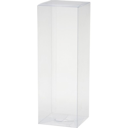YDM/クリアボックスS10枚(120*350)/MB0003【01】 ラッピング用品 、梱包資材 ラッピング箱・ギフトボックス クリアケース(ボックス)