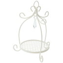 SG Wonder zone/ワイヤーティアラアレンジ篭/502-075W【07】 花器、リース 花器・花瓶 ワイヤー花器