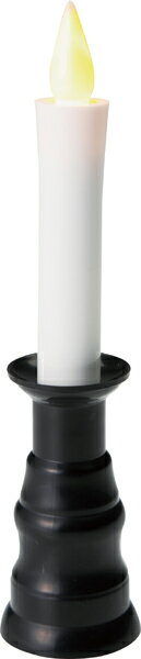 YDM/燭台付き電池式ろうそく/FPL0002 LEDキャンドル お供え用 ご供養 フューネラル