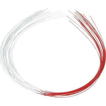 紅白水引 90cm/NI0600【01】 花資材・フローリスト道具 デコレーションパーツ・素材 水引