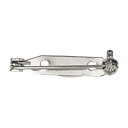 ブローチピン シルバー 2個/MMIK508S【01】 花資材・フローリスト道具 アクセサリーパーツ コサージュピン、ブローチパーツ
