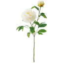 【造花】YDM/リッジーピオニー ホワイト/FA6841-W 芍薬・牡丹【01】 造花(アーティフィシャルフラワー) 造花 花材「さ行」 シャクヤク(芍薬)・ボタン(牡丹)・ピオニー