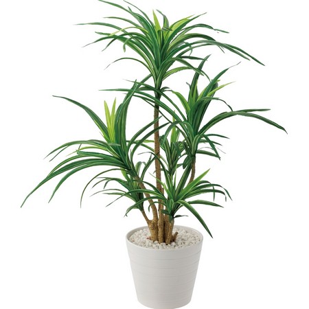 【直送】【人工観葉植物】YDM/ユッカポット /GLA-1231※返品・代引・キャンセル不可【01】 造花（アーテ..