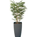 【直送】【人工観葉植物】YDM/アートゴールデンツリー1.8m ブラック/GLPA-011-BLK※返品代引不可【30】 造花(アーティフィシャルフラワー) 造...