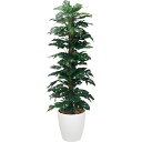 【直送】【人工観葉植物】YDM/スプリットフィロ1.8m ホワイト/GLPA-027-W※返品代引不可【30】 造花(アーティフィシャルフラワー) 造花葉物 造...