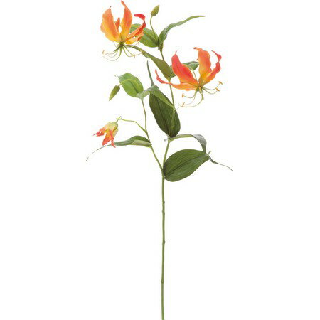 YDM/グロリオサ　/FA6936-OR 造花（アーティフィシャルフラワー） 造花 花材「か行」 グロリオサ