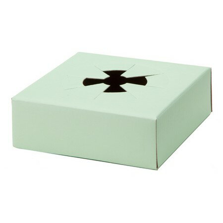 YDM/ペーパートレイS10P(118X40) GR/MB0032【01】 ラッピング用品 、梱包資材 ラッピング箱・ギフトボックス クリアケース(ボックス)