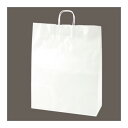 ササガワ/手提げバッグ 白無地 特々大 10枚袋入/50-6500【01】 ラッピング用品 、梱包資材 ラッピング袋・プレゼント袋 手提げ紙袋