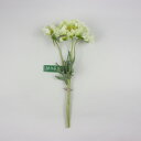【造花】MAGIQ東京堂/フリンジスカビオサ #23 クリームグリーン/FM009378-023【01】 造花(アーティフィシャルフラワー) 造花 花材「さ行」 スカビオサ