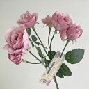 【造花】YDM/コンフォートミニガーデンローズ ライトピンク/FD-0130L/P【01】 造花(アーティフィシャルフラワー) 造花 花材「は行」 バラ