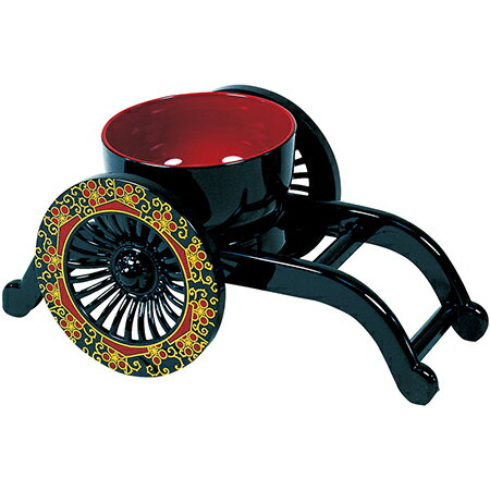 東京堂/御所車11寸花台付 /KZ000005【01】 花器、リース 花器・花瓶 プラスチック・アクリル花器