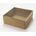 リースボックスL 5枚/GF000372【01】 ラッピング用品 、梱包資材 ラッピング箱・ギフトボックス クリアケース(ボックス)