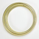 自遊自在コイル 2mm #53 シャインゴールド 3m/AW033200-053【01】 花資材・フローリスト道具 フラワーワイヤー、ネット その他ワイヤー、糸...